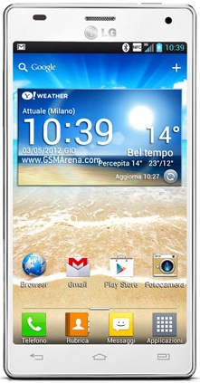 Смартфон LG Optimus 4X HD P880 White - Тавда